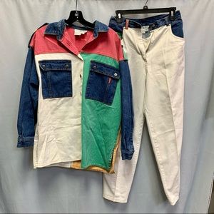VINTAGE 1990s Together Denim Set, Size M